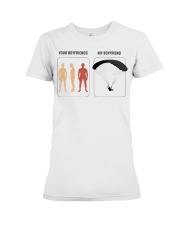 my boyfriend Premium Fit Ladies Tee tile
