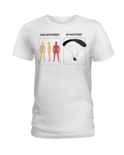 my boyfriend Ladies T-Shirt tile