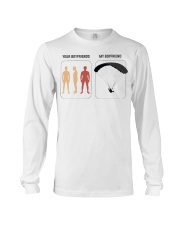 my boyfriend Long Sleeve Tee tile