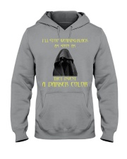 I'll stop wearing black as soon as Hooded Sweatshirt tile
