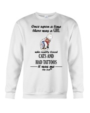 once upon a time there was a girl Crewneck Sweatshirt tile