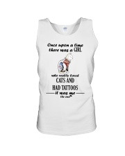 once upon a time there was a girl Unisex Tank tile