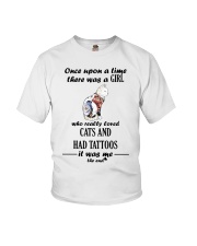 once upon a time there was a girl Youth T-Shirt tile