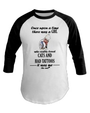 once upon a time there was a girl Baseball Tee tile