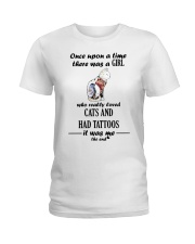 once upon a time there was a girl Ladies T-Shirt tile