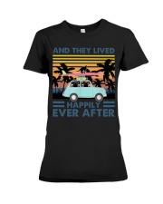and they lived happily ever after Premium Fit Ladies Tee tile