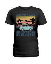 and they lived happily ever after Ladies T-Shirt tile