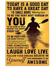 Poster Kayaking 11x17 Poster front