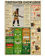 Firefighter Knowledge 11x17 Poster front