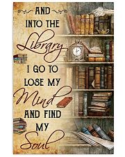 Library poster 11x17 Poster front