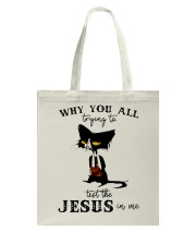 Why you all Tote Bag tile