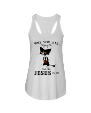 Why you all Ladies Flowy Tank tile
