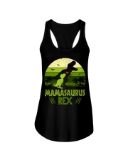 Vintage Retro 1 Kid Mamasaurus Lover Ladies Flowy Tank tile