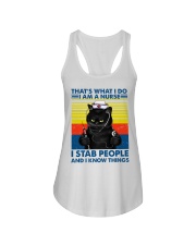 That's what i do Ladies Flowy Tank tile