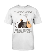 That is what i do i pet cats Classic T-Shirt tile