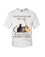 That is what i do i pet cats Youth T-Shirt tile