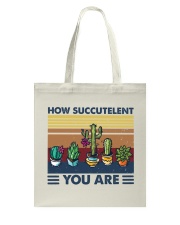 How succutelent Tote Bag tile