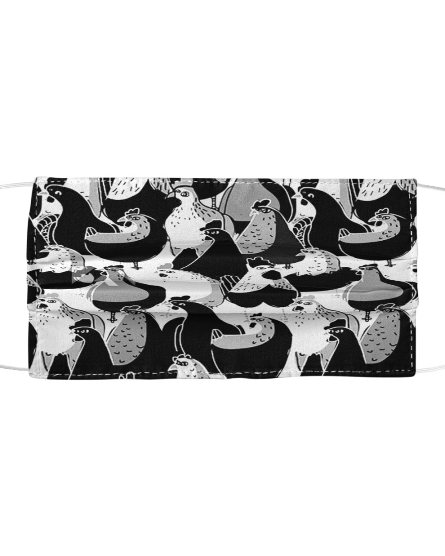 chicken 1000 Cloth face mask