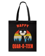 Happy Quar-o-teen Tote Bag tile