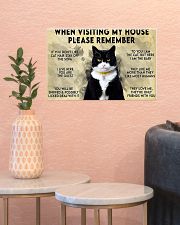 when visiting my house please remember 17x11 Poster poster-landscape-17x11-lifestyle-21