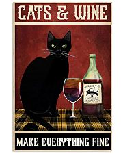 Cats Wine 11x17 Poster front