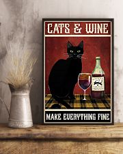 Cats Wine 11x17 Poster lifestyle-poster-3
