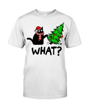 Black cat Christmas 2 Premium Fit Mens Tee tile