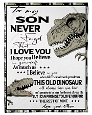 Dinosaurs Poster 1 Fleece Blanket tile