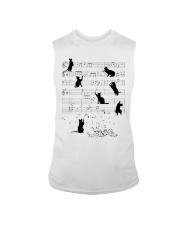black cat music Sleeveless Tee tile
