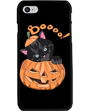 Cat boooo Phone Case tile