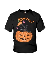 Cat boooo Youth T-Shirt tile