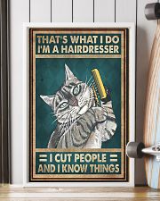 THAT'S WHAT I DO I'M A HAIRDRESSER 11x17 Poster lifestyle-poster-4