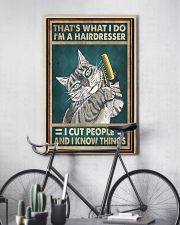 THAT'S WHAT I DO I'M A HAIRDRESSER 11x17 Poster lifestyle-poster-7