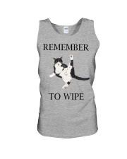 Remember to wipe Unisex Tank tile