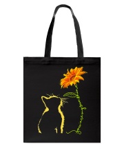 black cat sunshine Tote Bag tile