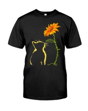 black cat sunshine Premium Fit Mens Tee tile