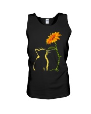 black cat sunshine Unisex Tank tile
