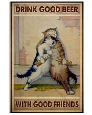 Drink good beer 11x17 Poster front