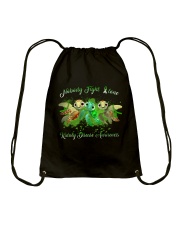 Nobody fight Drawstring Bag tile
