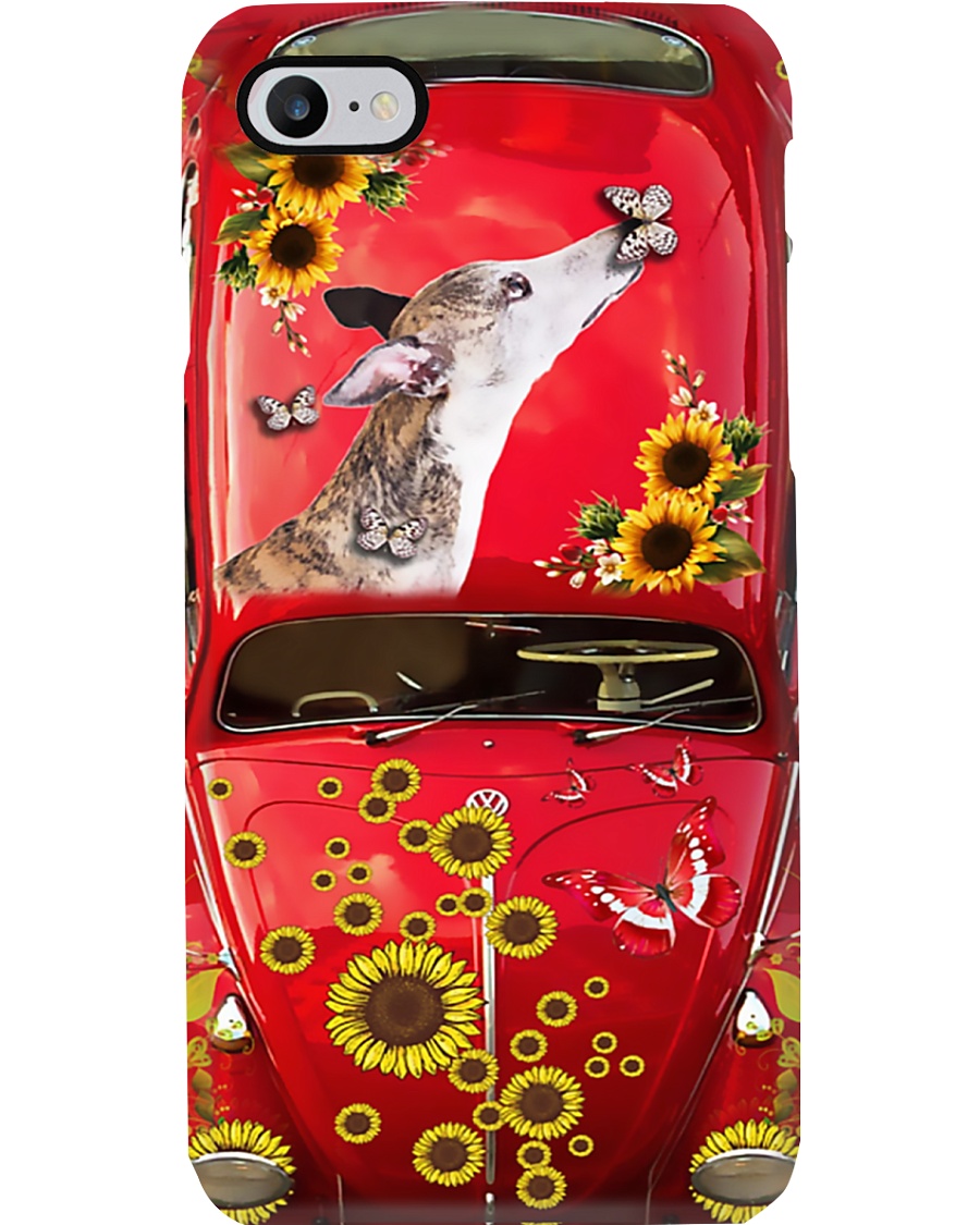 Phone Case - Greyhound Sunflower Phone Case