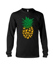 black cat pineapple Long Sleeve Tee tile