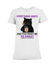 Everything hurts Premium Fit Ladies Tee tile