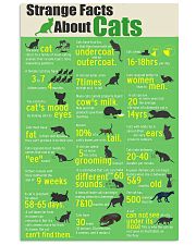 Strange Facts About Cats 11x17 Poster front