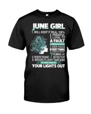 June Girl A Fault Classic T-Shirt front