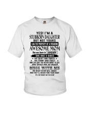 January Stubborn Daughter Youth T-Shirt tile