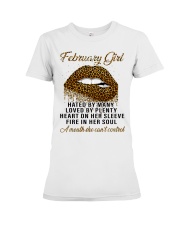 February Girl Premium Fit Ladies Tee tile