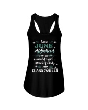 June Woman Ladies Flowy Tank tile