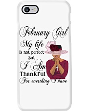 February Girl My Life Phone Case tile