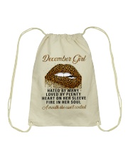 December Girl Drawstring Bag tile