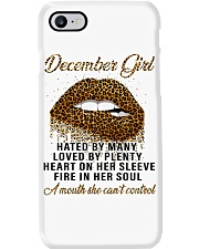 December Girl Phone Case tile